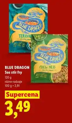 Lidl Sos stir fry Blue Dragon Teriyaki oferta