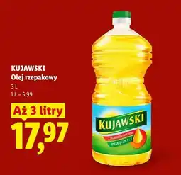 Lidl Olej rzepakowy Kujawski oferta