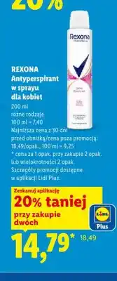 Lidl Antyperspirant w sprayu dla kobiet oferta