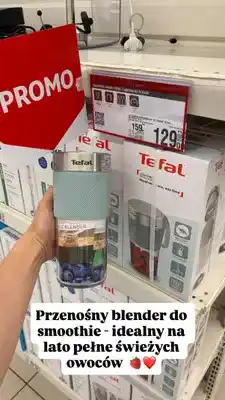 Auchan Przenośny blender Tefal Lightmix oferta