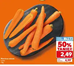 Kaufland Marchew młoda luzem oferta