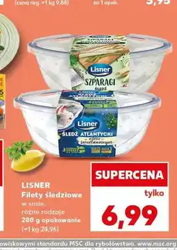 Kaufland Filety śledziowe w sosie śmietankowym Lisner oferta