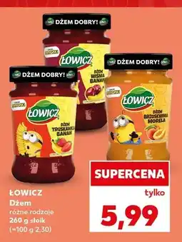 Kaufland Dżem truskawka banan Łowicz oferta
