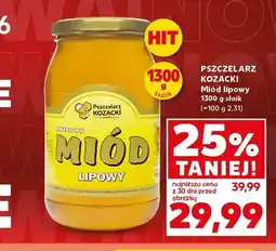 Kaufland Miód lipowy Pszczelarz Kozacki oferta