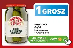 Kaufland Ogórki luksusowe konserwowe Dawtona oferta