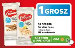 Kaufland Rurki waflowe Dr Gerard Rolls Rolls o smaku słonego karmelu oferta