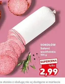 Kaufland Salami westfalskie Sokołów oferta