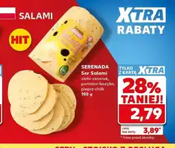 Kaufland Ser Salami Serenada zioła-czosnek oferta