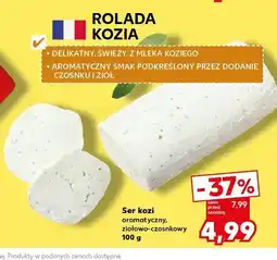 Kaufland Ser kozi aromatyczny ziołowo-czosnkowy oferta