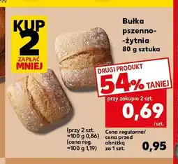 Kaufland Bułka pszenno-żytnia oferta