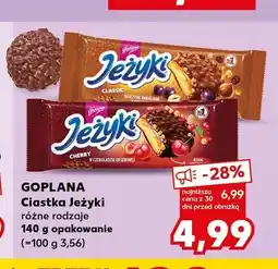 Kaufland Ciastka Jeżyki Goplana Classic oferta
