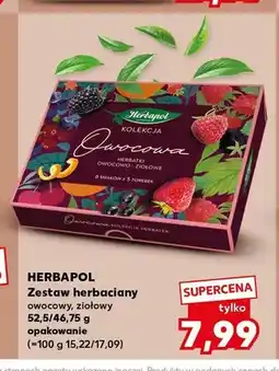 Kaufland Zestaw herbaciany owocowy ziołowy Herbapol Owocowa Kolekcja oferta