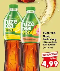 Kaufland Napój herbaciany Fuze Tea Juicy Brzoskwinia i Hibiskus oferta
