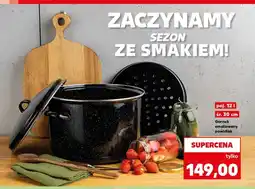 Kaufland Garnek emaliowany powidlak oferta