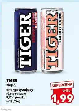 Kaufland Napój energetyzujący Tiger Classic oferta