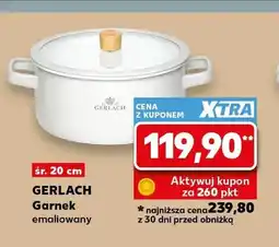 Kaufland Garnek emaliowany Gerlach śr. 20 cm oferta