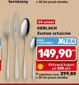 Kaufland Zestaw sztućców Gerlach 24-pak oferta