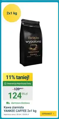 ERLI Kawa ziarnista Yankee Caffee Niebiańska Pianka 2-pak oferta