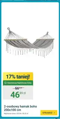 ERLI Hamak boho 2-osobowy oferta