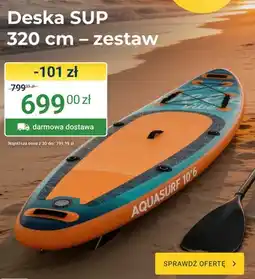 ERLI Deska SUP AQUASURF 320 cm zestaw oferta