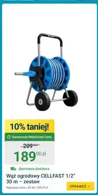ERLI Zestaw wąż ogrodowy Cellfast 30 m oferta