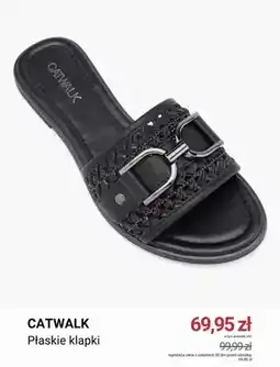 Deichmann Płaskie klapki Catwalk oferta