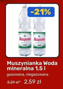 Biedronka Muszynianka Woda mineralna 1,5 l oferta
