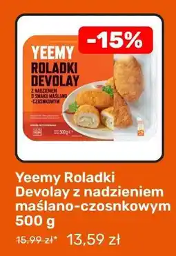 Biedronka Yeemy Roladki Devolay z nadzieniem maślano-czosnkowym 500 g oferta