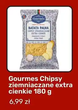 Biedronka Gourmes Chipsy ziemniaczane extra cienkie 180 g oferta