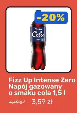 Biedronka Fizz Up Intense Zero Napój gazowany o smaku cola 1,5 l oferta