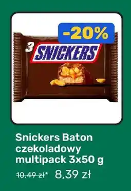 Biedronka Snickers Baton czekoladowy multipack 3x50 g oferta
