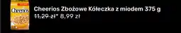 Biedronka Cheerios Zbożowe Kółeczka z miodem 375 g oferta