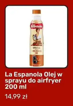 Biedronka La Espanola Olej w sprayu do airfryer 200 ml oferta