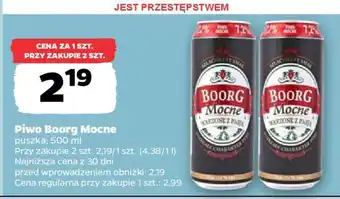 Netto Piwo Boorg Mocne oferta