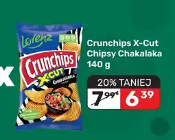 Biedronka Crunchips X-Cut Chipsy Chakalaka 140 g oferta