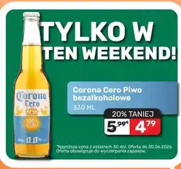 Biedronka Corona Cero Piwo bezalkoholowe oferta