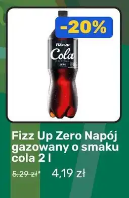 Biedronka Fizz Up Zero Napój gazowany o smaku cola 2 l oferta