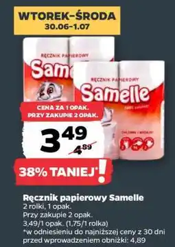Netto Ręcznik papierowy Samelle oferta