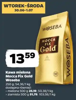 Netto Kawa mielona Mocca Fix Gold Woseba oferta