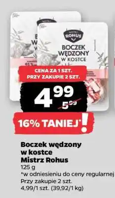 Netto Boczek wędzony w kostce Mistrz Rohus oferta