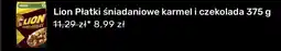 Biedronka Lion Płatki śniadaniowe karmel i czekolada 375 g oferta
