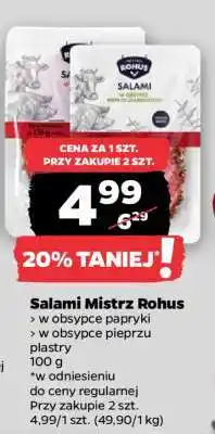 Netto Salami Mistrz Rohus oferta