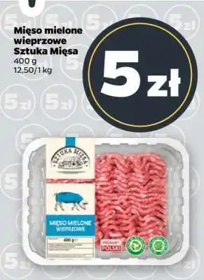 Netto Mięso mielone wieprzowe Sztuka Mięsa oferta