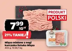 Netto Mięso mielone z nogi kurczaka Sztuka Mięsa oferta