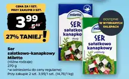 Netto Ser sałatkowo-kanapkowy Miletto oferta