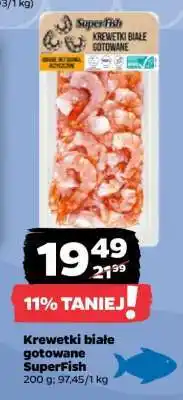Netto Krewetki białe gotowane SuperFish oferta