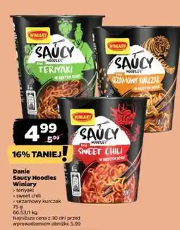 Netto Danie Saucy Noodles Winiary oferta