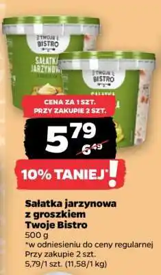Netto Sałatka jarzynowa z groszkiem Twoje Bistro oferta