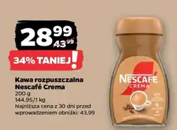 Netto Kawa rozpuszczalna NESCAFÉ CREMA oferta