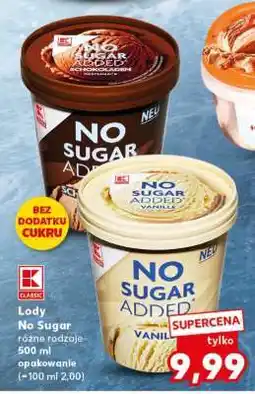 Kaufland Lody No Sugar oferta